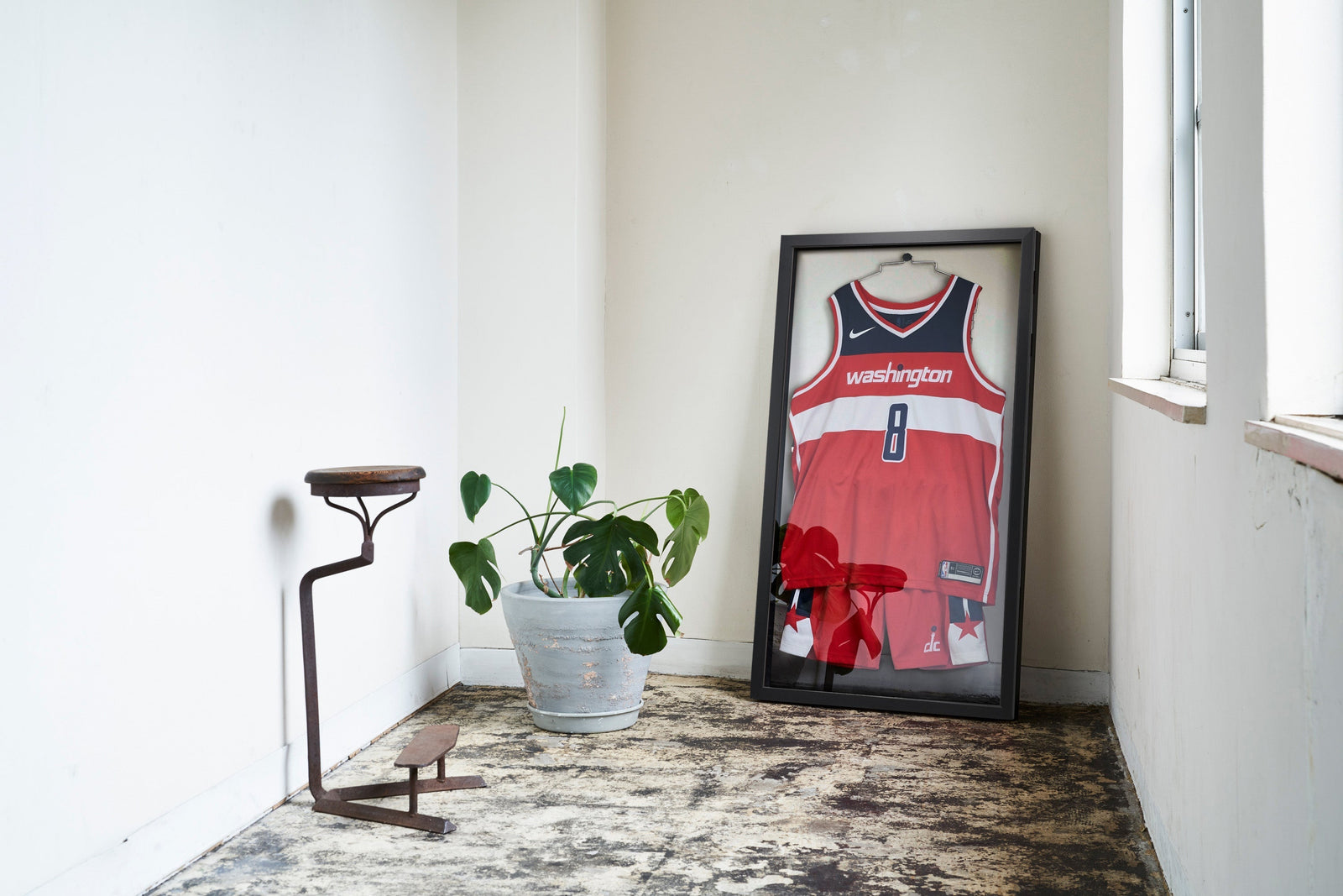 【バスケットボール用ユニフォームケース】上下で飾れる！